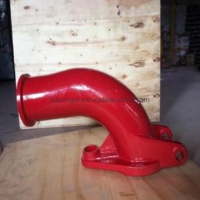 Factory Supply Concrete Pump Hinged Flat Elbow Wear