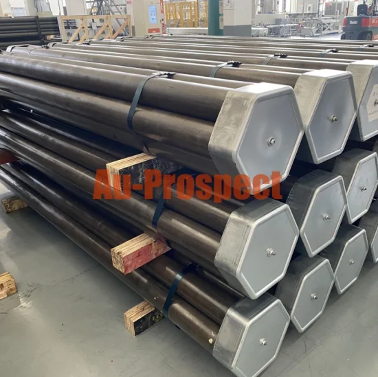 Dcdma Aproved High Alloy Steel B N H P Size Geological Prospecting Wireline Drill Rod/Pipe with Heat Treatment for Coal/Ore/Combustible Ice/Road/Bridge Drilling